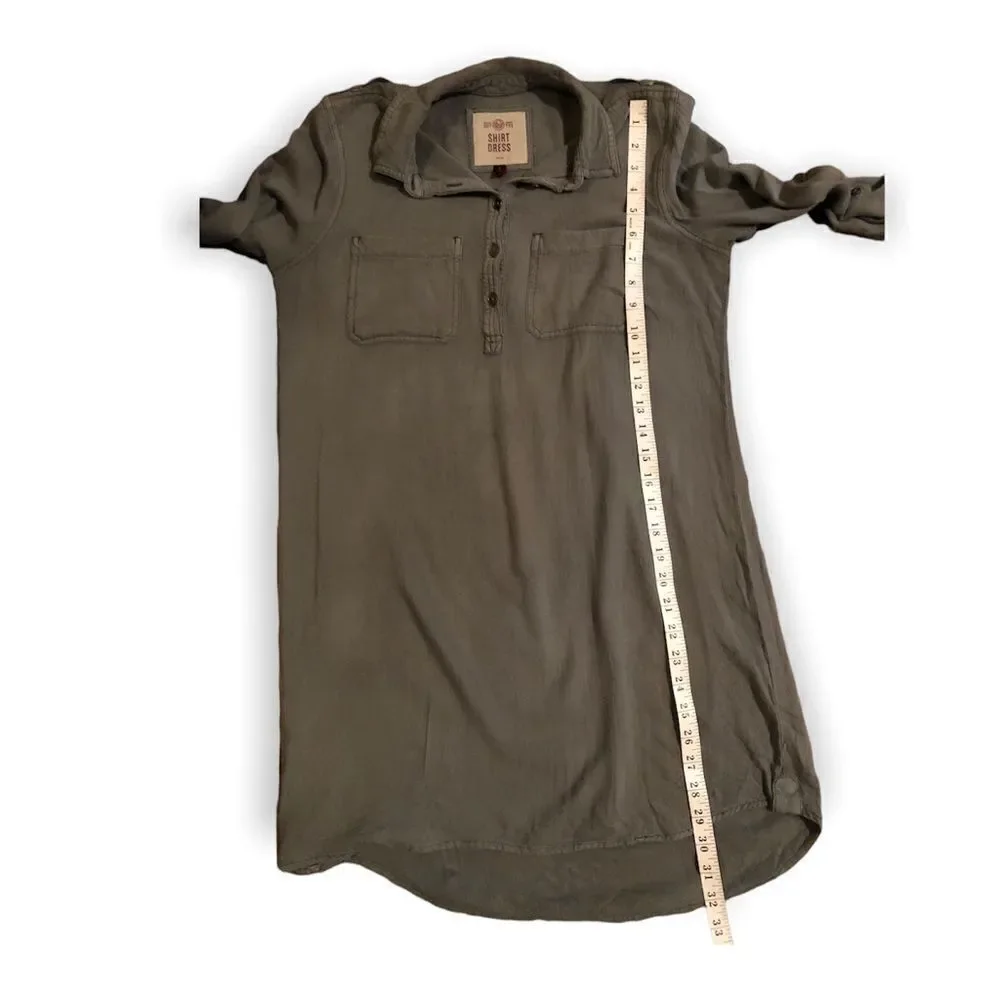 SO utility shirt dress with long sleeves - Picture 8 of 9